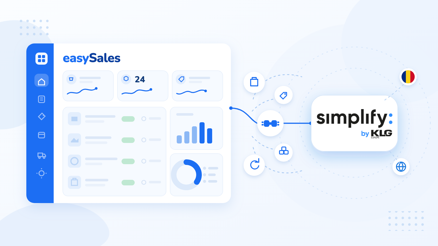 Cum conectezi KLG (Simplify) cu easySales: ghid complet de configurare