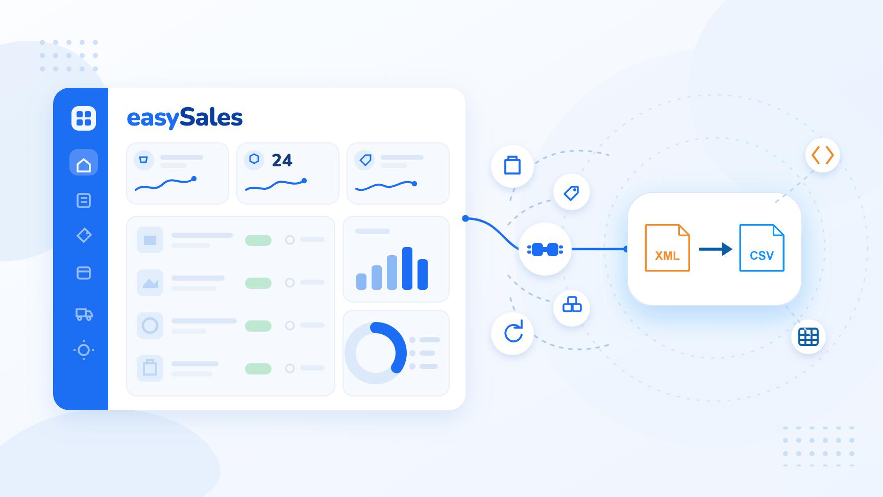 So wandeln Sie den XML-Feed eines Lieferanten in easySales in CSV um