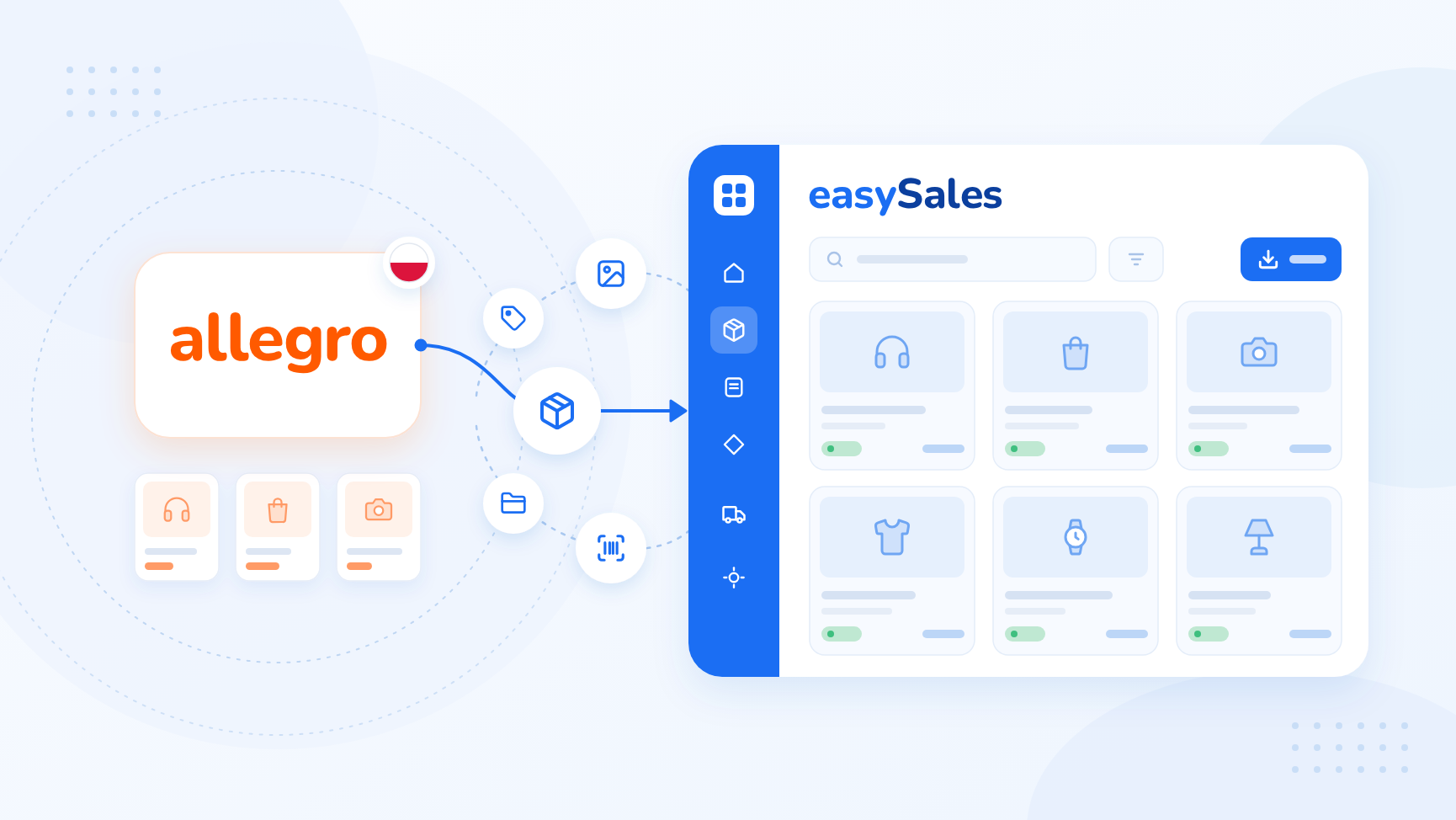 Cum imporți ofertele Allegro în easySales