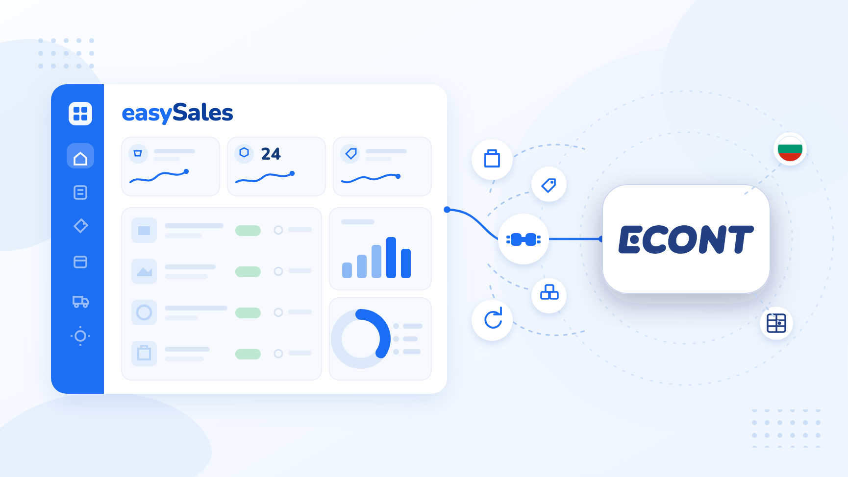 Cum conectezi Econt cu easySales: ghid complet de configurare