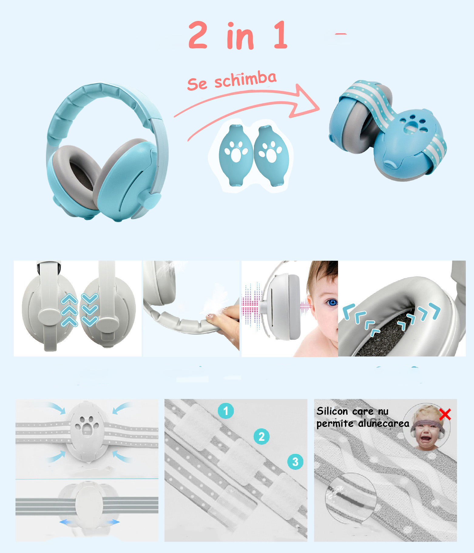 CASTI antifonice bebelusi