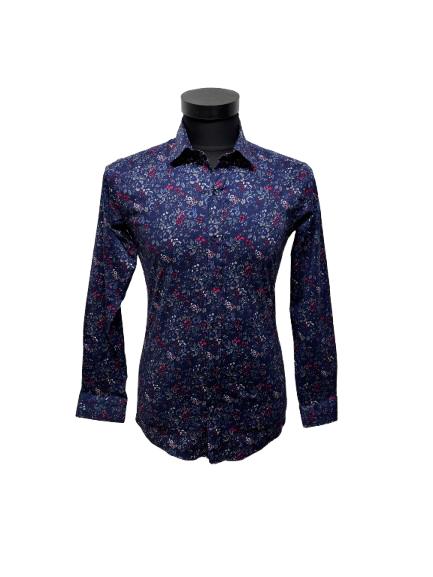 Camasa pentru barbati, Slim fit, Model floral