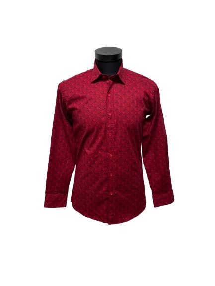 Camasa pentru barbati, Slim fit, Model floral