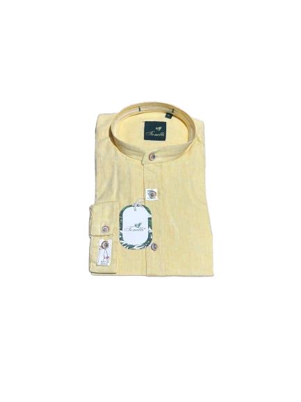 Camasa pentru barbati cu guler tunica, Tonelli, Slim Fit