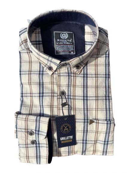 Camasa Cu Carouri Pentru Barbati, Regular Fit