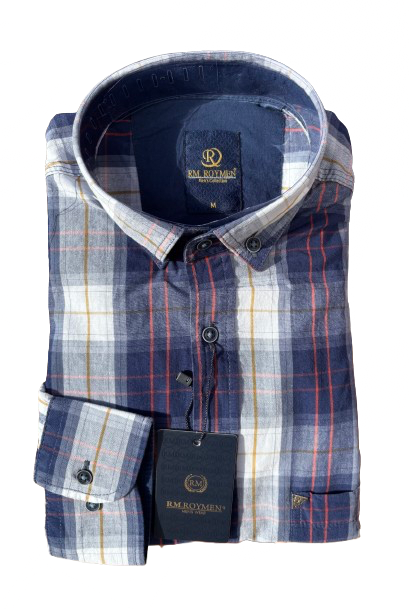Camasa Cu Carouri Pentru Barbati, Regular Fit