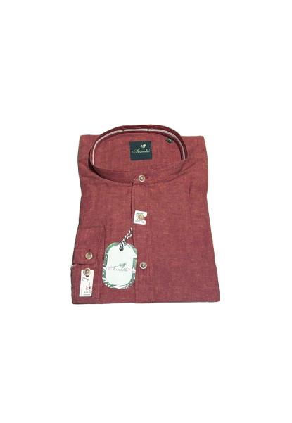 Camasa pentru barbati cu guler tunica, Tonelli, Slim Fit