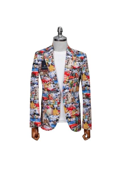Sacou pentru barbati, Slim Fit, Marco Milano