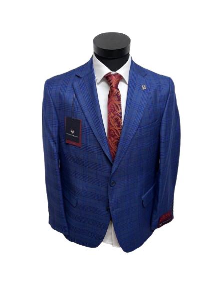 Sacou cu carouri pentru barbati, Marco Milano, Drop 4, Regular Fit