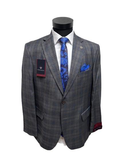 Sacou cu carouri pentru barbati, Marco Milano, Drop 4, Regular Fit
