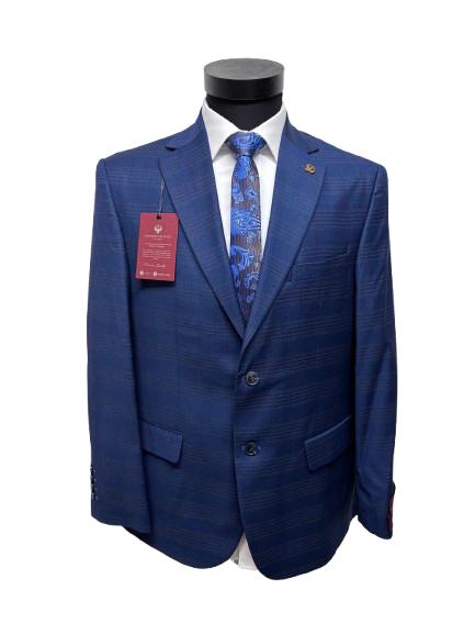 Sacou cu carouri pentru barbati, Marco Milano, Drop 4, Regular Fit