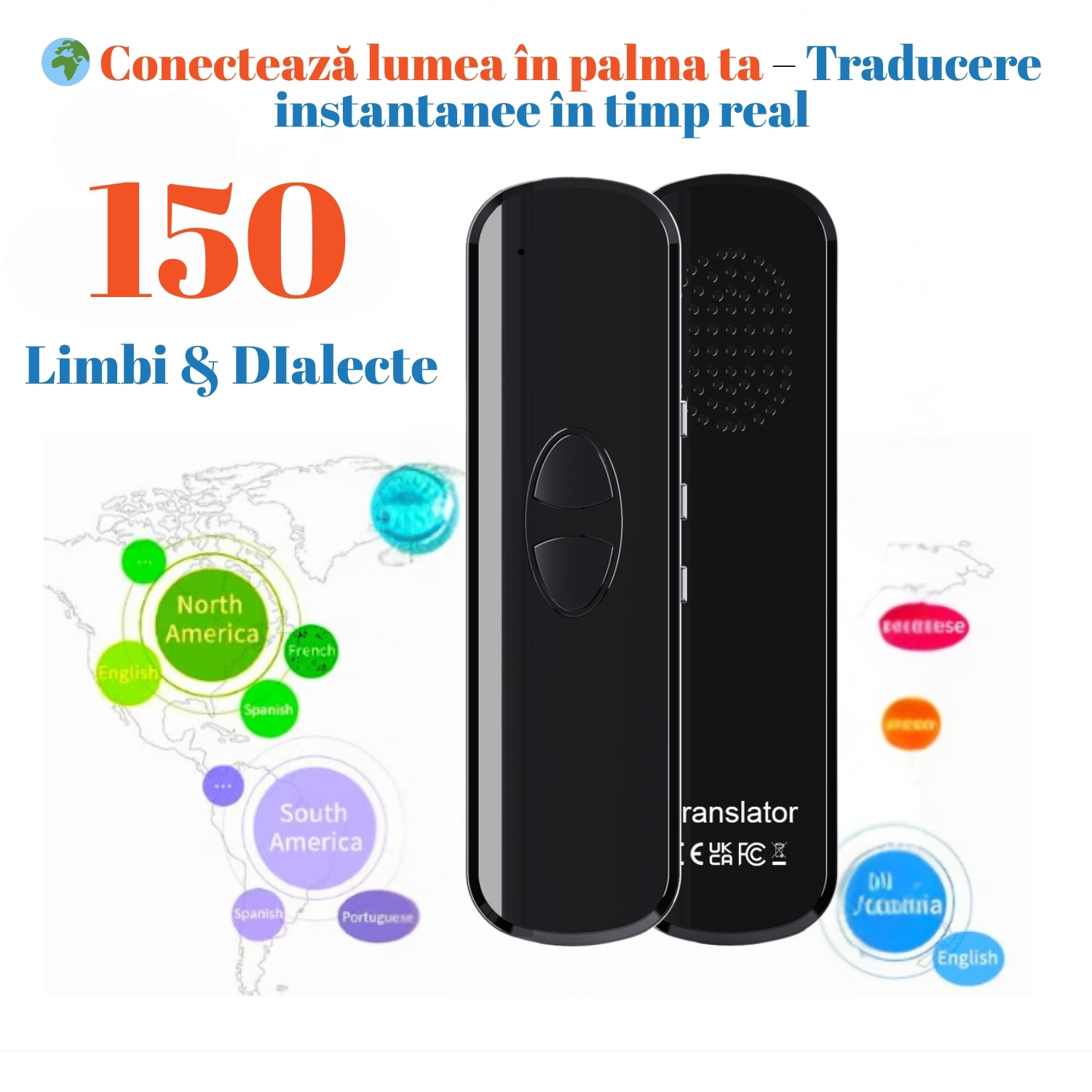 Traducător Vocal — 150 de Limbi